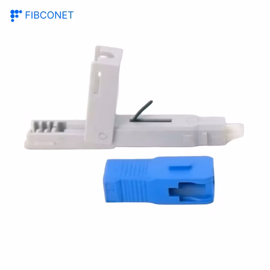 Оптоволоконный соединитель Sc/APC в полевой сборке Быстрый соединитель FTTH